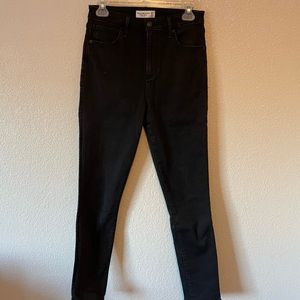 A&F Curve Love Super Skinny High Rose Jeans
